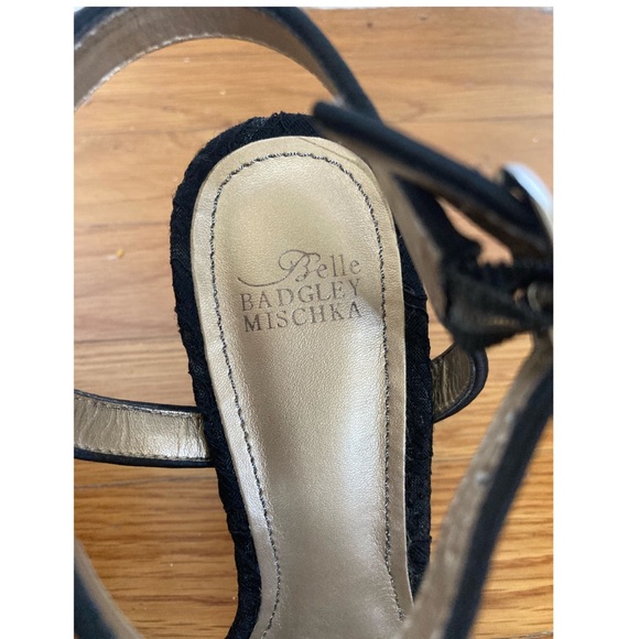 Badgley Mischka “Belle” Black Heels! - Picture 5 of 12